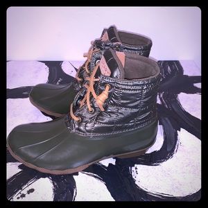 Sperry Topsider quilted rain/duck boot - 8.5